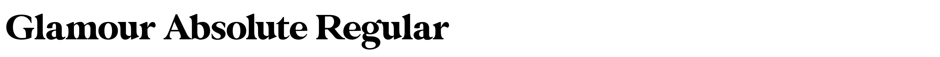 Glamour Absolute Font | Webfont & Desktop | MyFonts